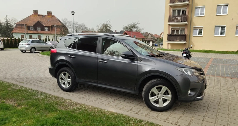 Toyota RAV4 cena 51900 przebieg: 168000, rok produkcji 2013 z Żary małe 466